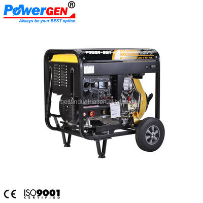 Qualität  With 2 operating modes! ! ! 180A Max Diesel Engine 10HP Diesel Generator 5KW Portable Welding Welding Machine BDGW7500E usine
